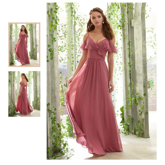 Morilee Bridesmaid MATERNITY Dress in teal - Picture 4 of 4